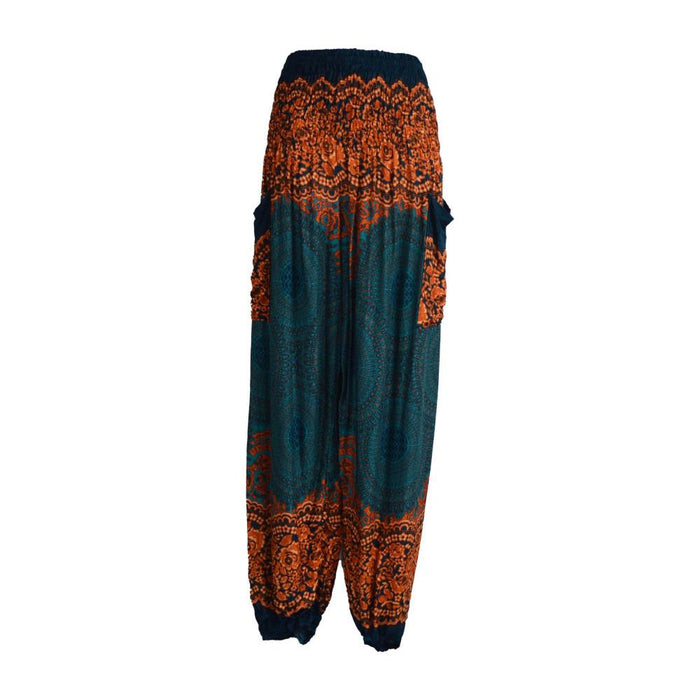 Threddies Loose Mandala Pants With Pockets