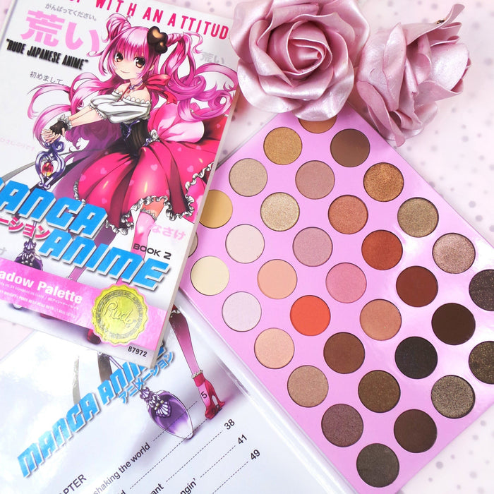 Rude Cosmetics - Rude Cosmetics - Manga Anime 35 Eyeshadow Palette Book 2