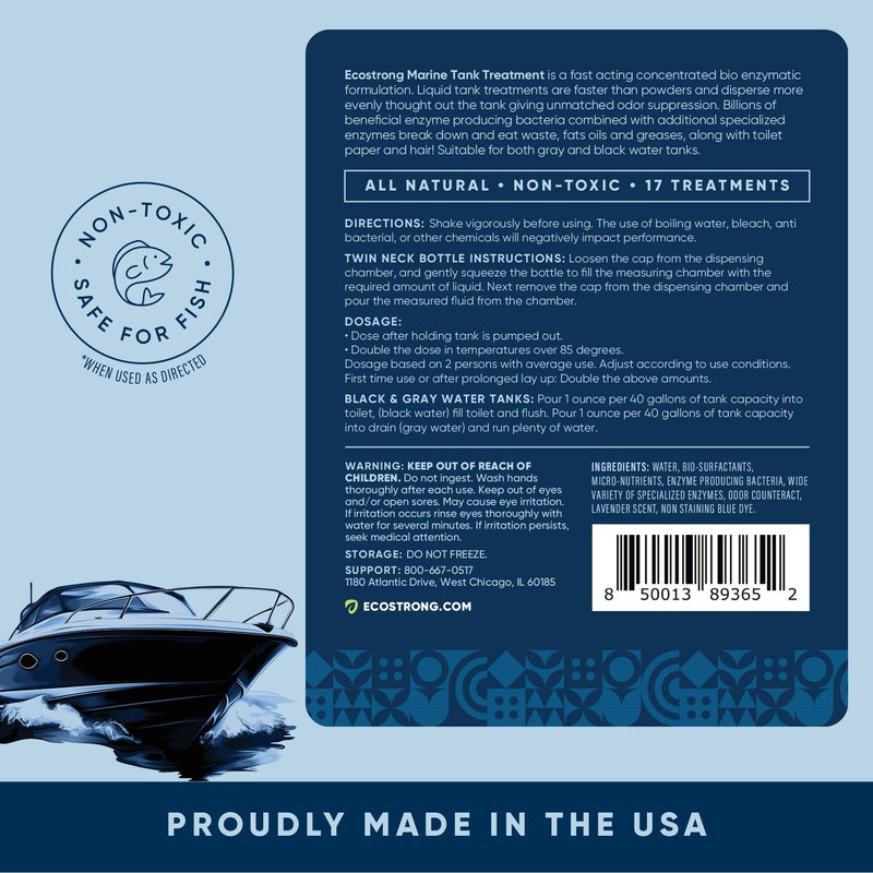 EcoStrong Marine Holding Tank Treatment Marine > Holding Tank Odor