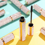 EpiLynx Mega Volume Vegan Mascara Black and Blue – Smudge-Proof with Handmade Diamond Case
