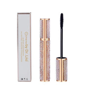 EpiLynx Mega Volume Vegan Mascara Black and Blue – Smudge-Proof with Handmade Diamond Case