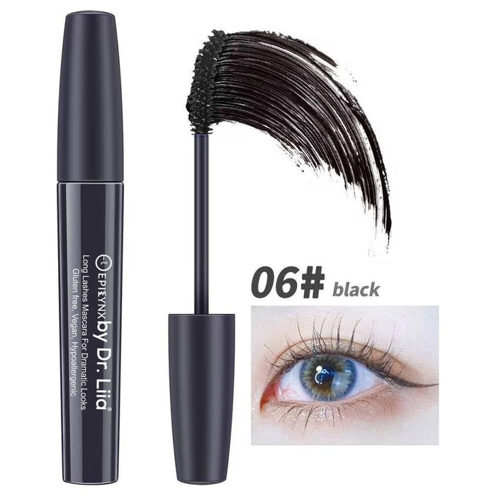 Long Lashes Mascara For Dramatic Looks - Carbon Black, Brown, Blue, Purple and Red Mascara