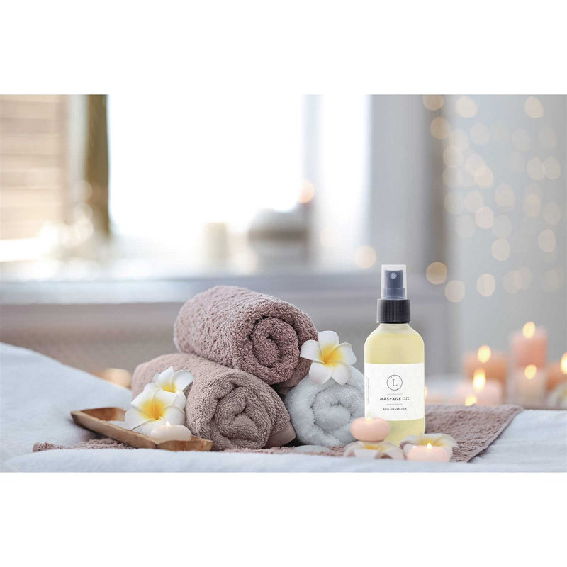 Lizush Aromatherapy Eucalyptus Massage Oil, Natural Relaxing Body Massage Oil CREAMS & OILS