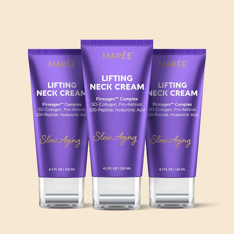 Maree Pro-Retinol Neck Lifting Cream Massager