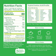 Further Food Matcha Collagen Peptides Powder Collagen