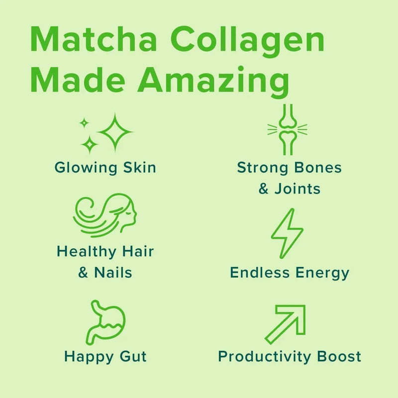 Further Food Matcha Collagen Peptides Powder Collagen