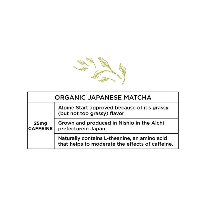 Alpine Start - Matcha With Benefits