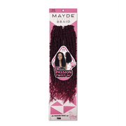 VIP Extensions Mayde Beauty Braid 2X Passion Twist 18" Kanekalon Hair Weaving/Braiding