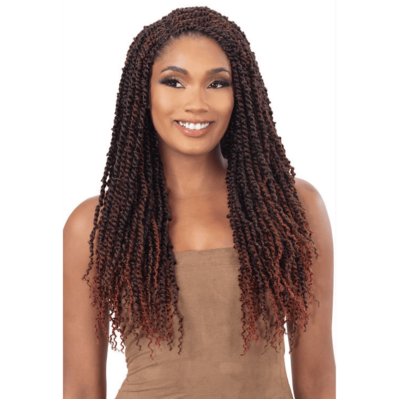 VIP Extensions Mayde Beauty Braid 2X Passion Twist 18" Kanekalon Hair Weaving/Braiding