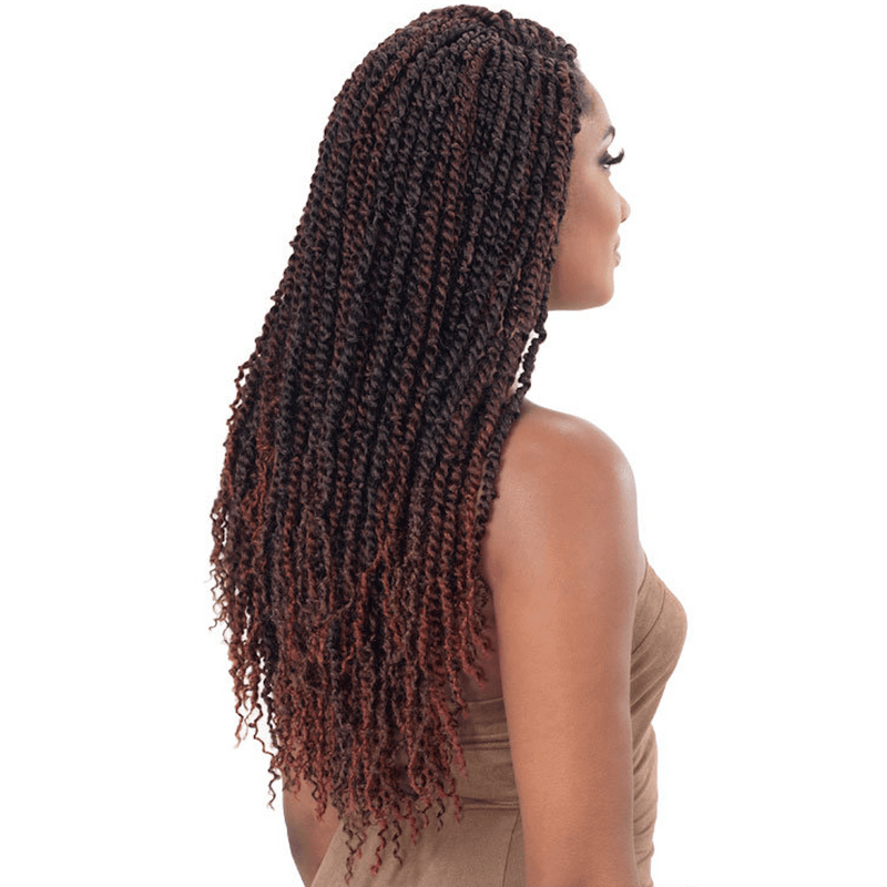 VIP Extensions Mayde Beauty Braid 2X Passion Twist 18" Kanekalon Hair Weaving/Braiding