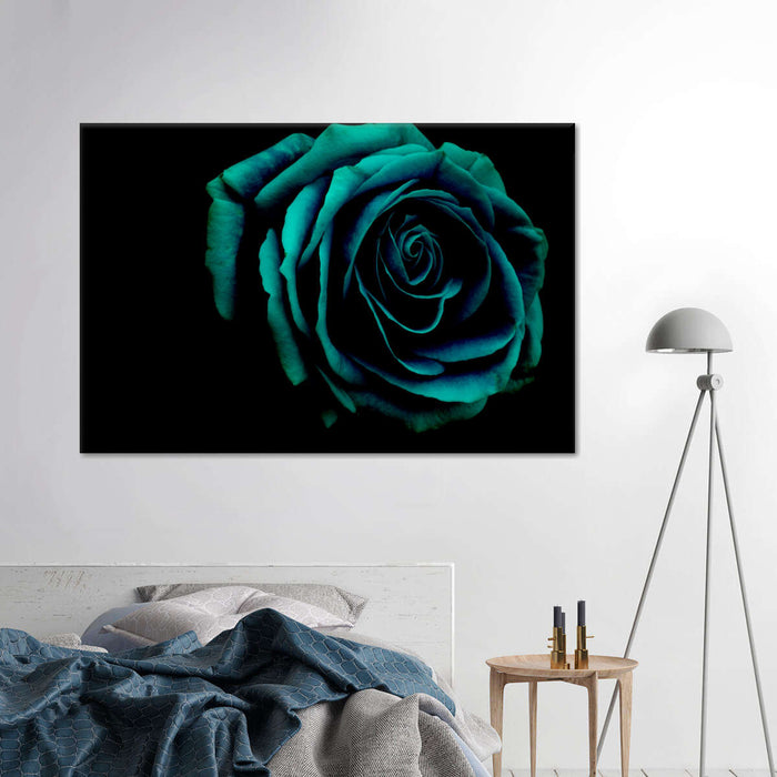 Green Flower Wall Art