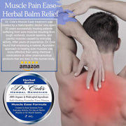 COLEHERBALS 19 - Dr. Cole's Muscle Ease Herbal Balm Herbal
