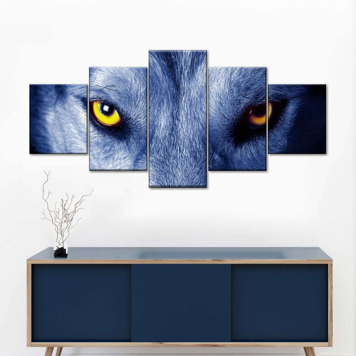 Mystic Wolf Eyes Wall Art