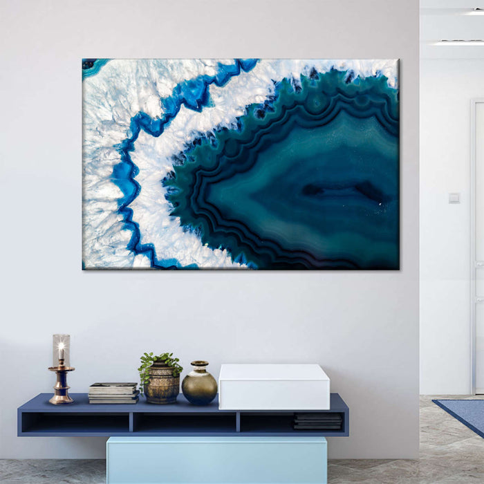 Amethyst Geode Macro Wall Art