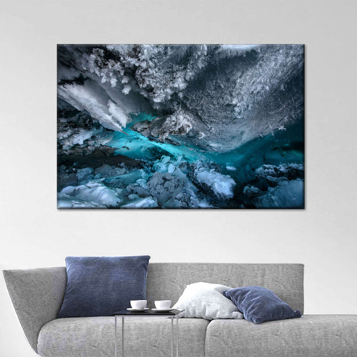 Ice Cave In Matanuska Glacier Wall Art