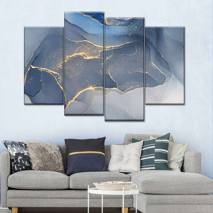 Liquid Marble Abstract Wall Art