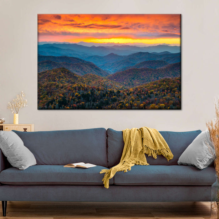 Blue Ridge Parkway Fall Wall Art