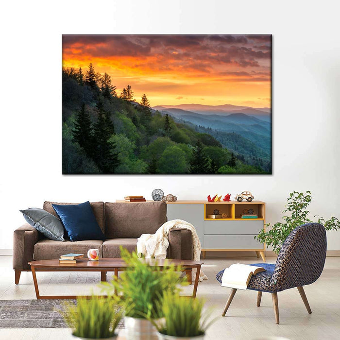 Mountain Sunrise Wall Art