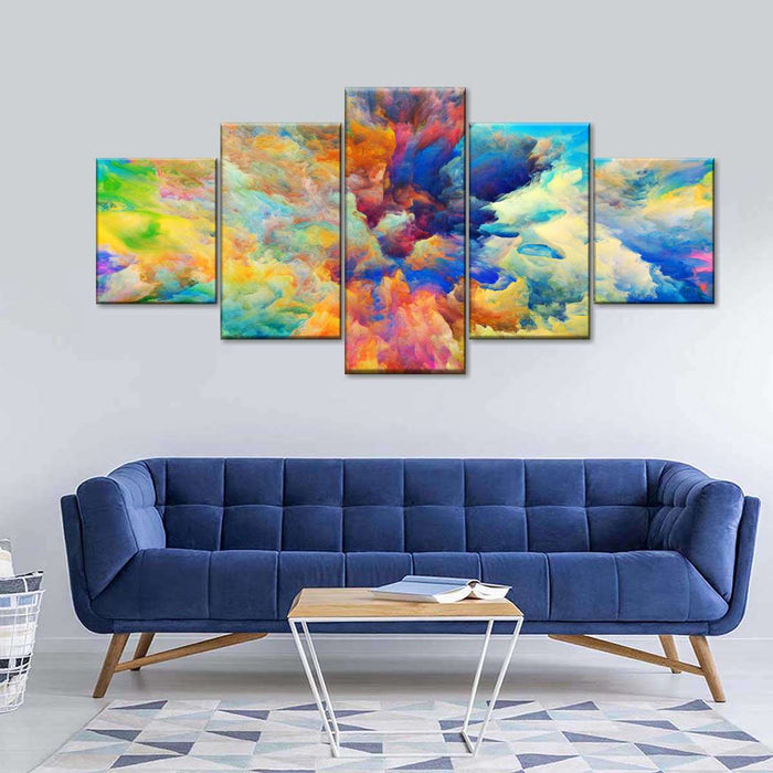 Abstract Clouds Wall Art