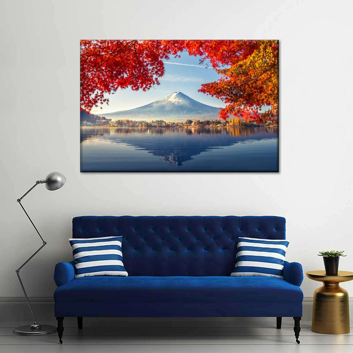 Mount Fuji Autumn Wall Art