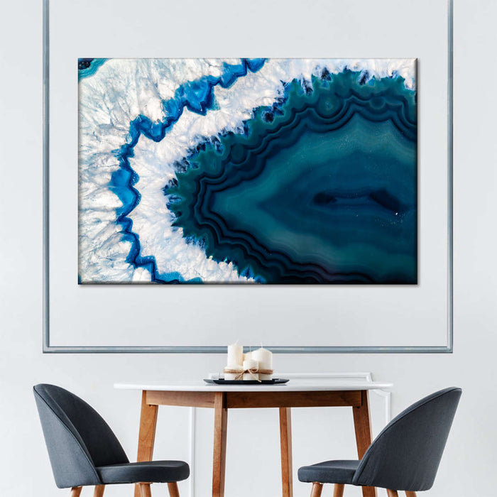 Amethyst Geode Macro Wall Art