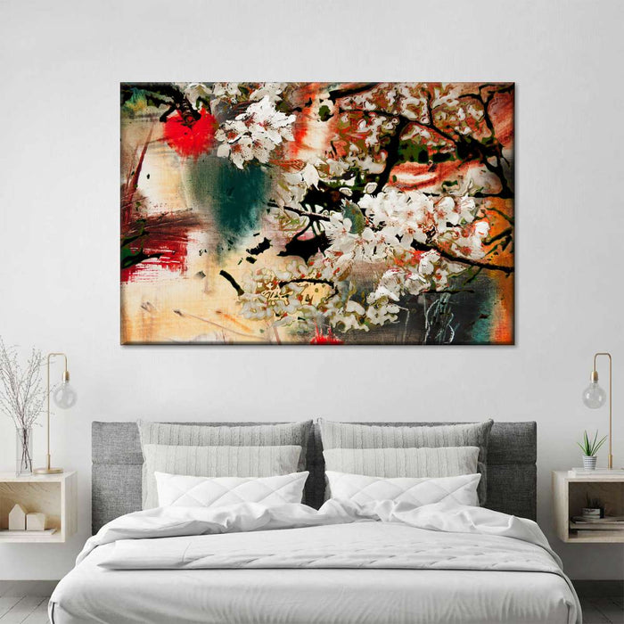 Japanese Flower Wall Art