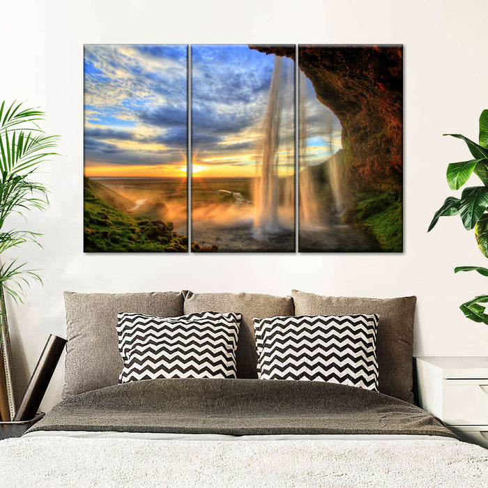 Mountain Waterfall Wall Art