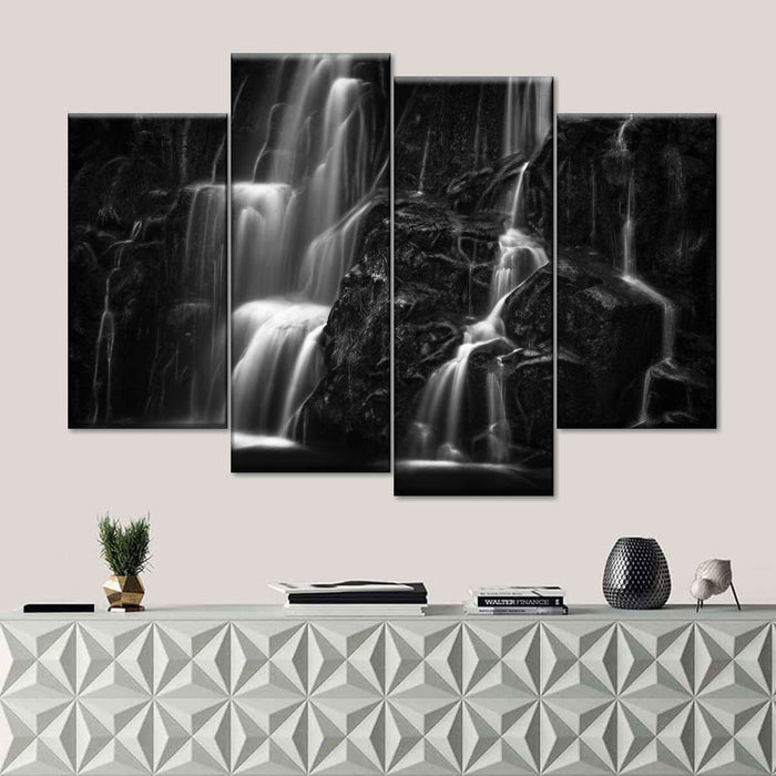 Dark Waterfalls Wall Art