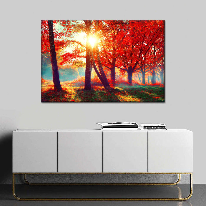 Ethereal Fall Landscape Wall Art