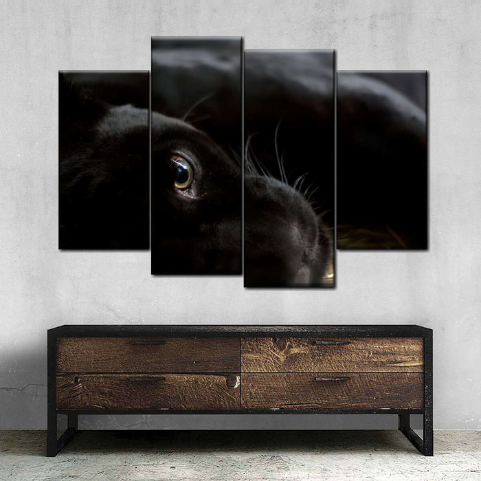 Comfortable Black Panther Wall Art