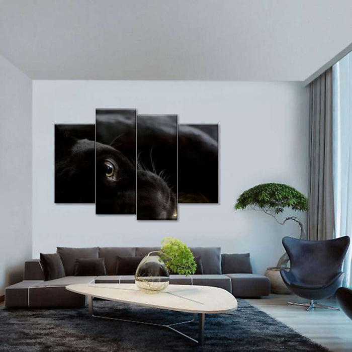 Comfortable Black Panther Wall Art