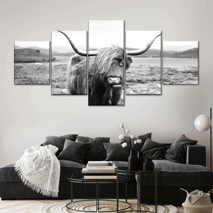 Highland Bull Wall Art