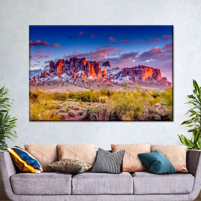 Arizona Superstition Mountains Wall Art