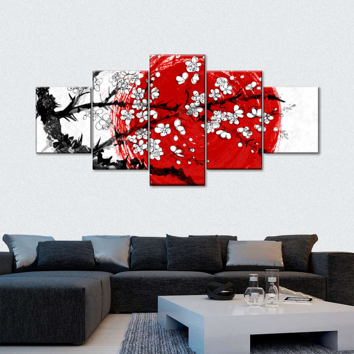 Japan Cherry Blossom Wall Art