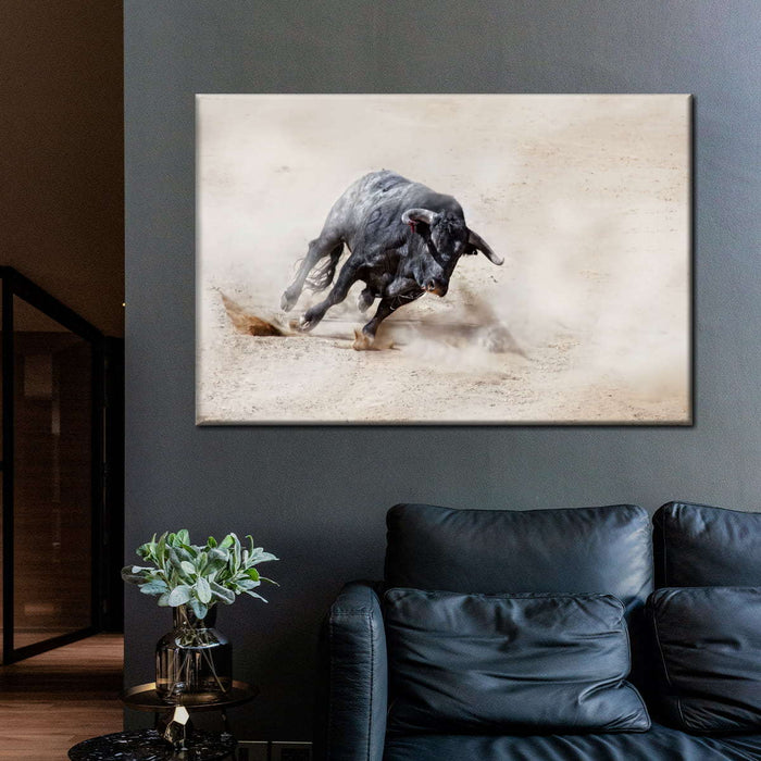 Charging Bull Wall Art