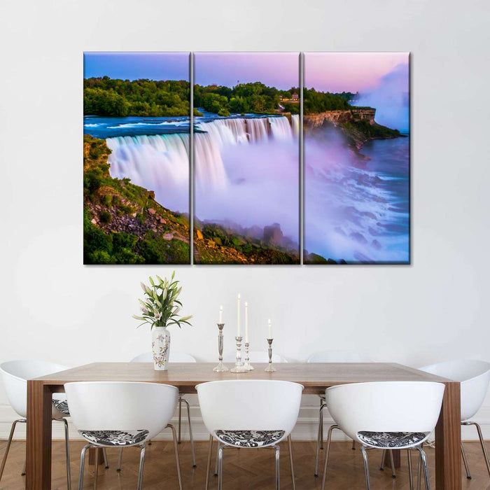 Evening At Niagara Falls Wall Art