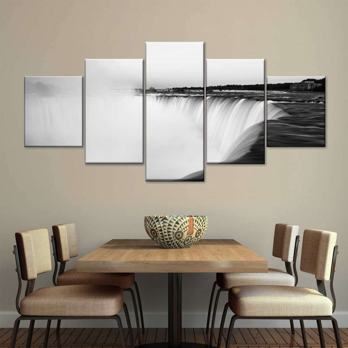 Monochromatic Niagara Falls Wall Art