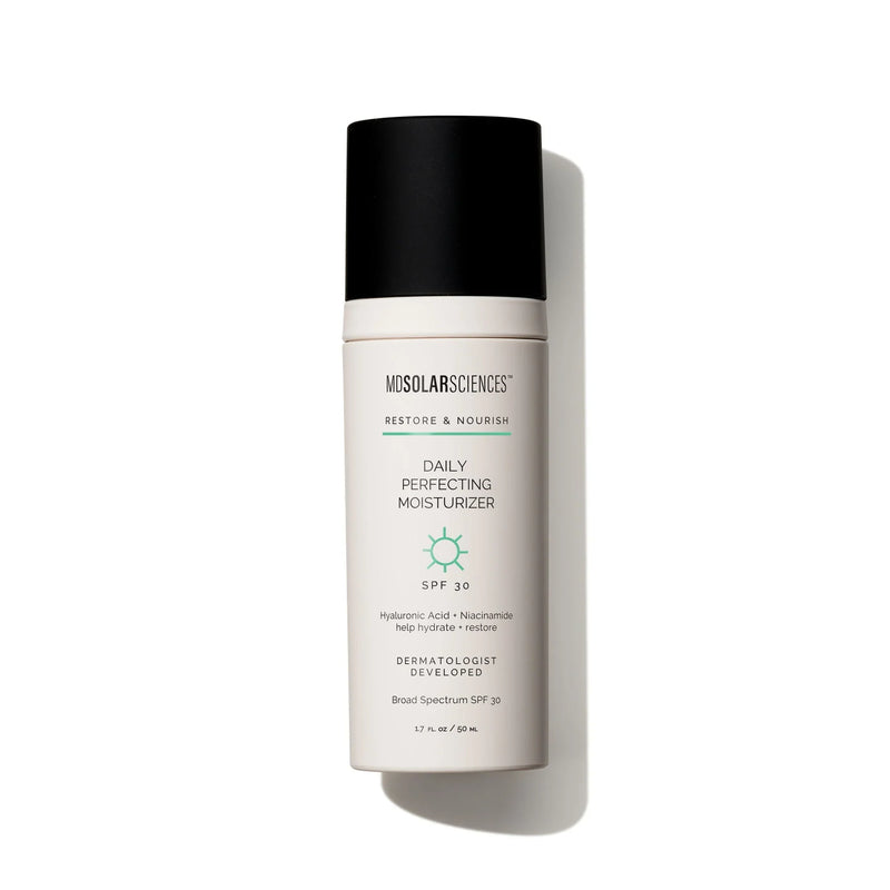 Nava Beauty MDSolarSciences Daily Perfecting Moisturizer SPF 30 1.7 OZ Black