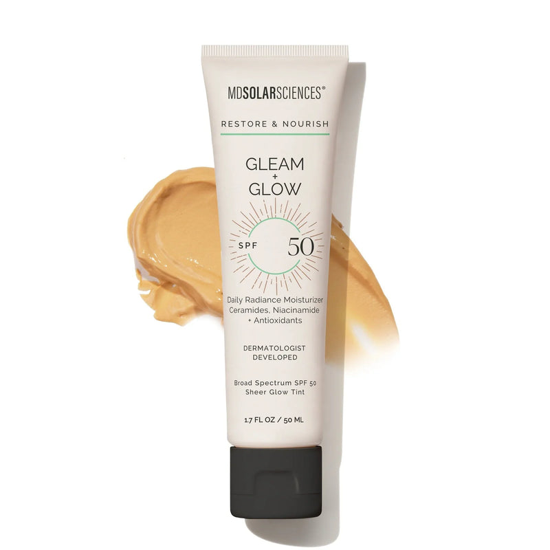 Nava Beauty MDSolarSciences Gleam + Glow SPF 50 1.7 OZ White Smoke