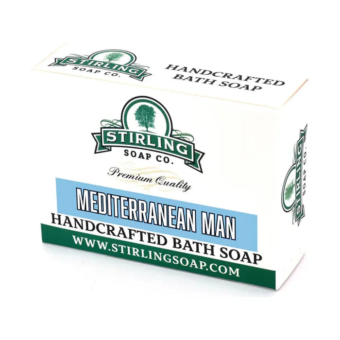 Stirling Soap Co. Mediterranean Man Bath Soap 5.5 Oz