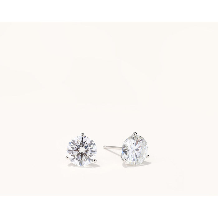 Lavishe Jewelry | 14K Gold GRA-Certified Moissanite Stud Earrings in Gift Box