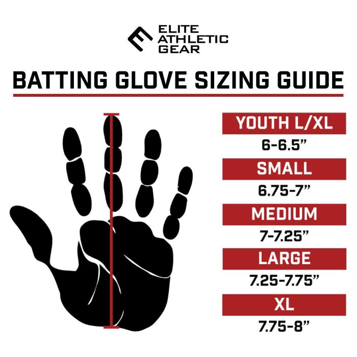 Wicked White Batting Gloves