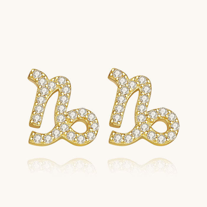 CZ Zodiac Earrings