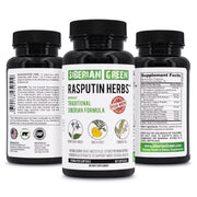 SiberianGreen.com Rasputin Herbs with Horny Goat Weed Maca Root Complex 60 Caps Herbal
