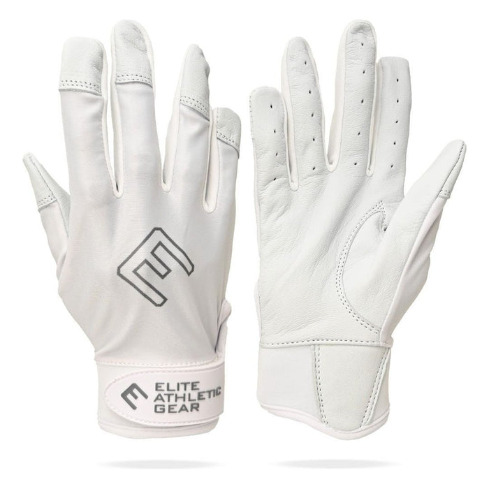 White Batting Gloves