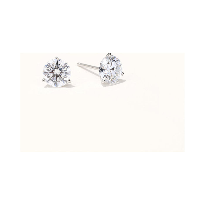 Lavishe Jewelry | 14K Gold GRA-Certified Moissanite Stud Earrings in Gift Box