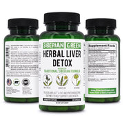 SiberianGreen.com Herbal Liver Detox – Milk Thistle & Artichoke Capsules Herbs