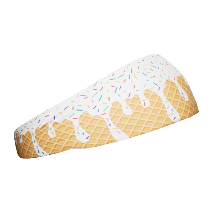 White Ice Cream Headband