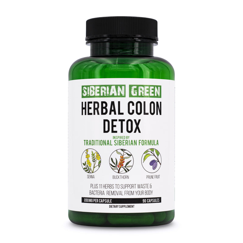 SiberianGreen.com Siberian Green Herbal Colon Detox - 90 Capsules Herbs