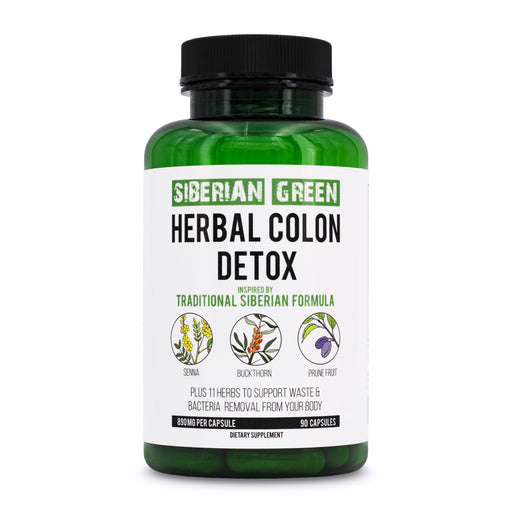 SiberianGreen.com Siberian Green Herbal Colon Detox - 90 Capsules Herbs